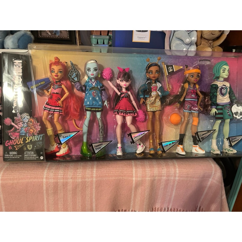 Monster High ghoul spirit six pack sporty gen3 dolls